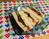 大豆のお肉でBLTサンドイッチ作り方16写真