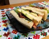 大豆のお肉でBLTサンドイッチ作り方17写真