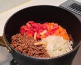 大豆のお肉でノンオイルキーマカレー☆作り方3写真