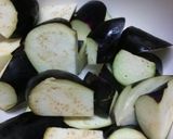 茄子の肉味噌炒め☆作り方1写真