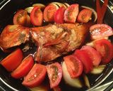 【世界初】 炙り金目鯛のトマトすき焼き作り方25写真