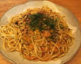 生ウニのパスタ、ディル風味作り方5写真