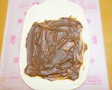 むき栗とマロンクリームの三つ編み食パン作り方5写真