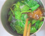 ほっこり☆ほうれん草のかき玉スープ☆作り方3写真
