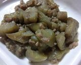 茄子の肉味噌炒め☆作り方8写真
