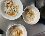 肉無チクワ簡単洋風テリマヨ味野菜炒め作り方3写真