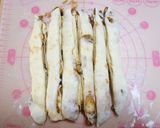 むき栗とマロンクリームの三つ編み食パン作り方15写真