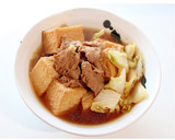 低糖♪厚揚げと白菜と大豆のお肉の炊いたん作り方4写真