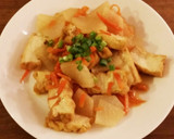 ♡厚揚げと根菜のバター炒め♡作り方4写真