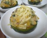 大豆のお肉ｄｅかぼちゃグラタン♪作り方13写真