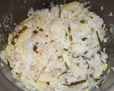 たけのこと帆立貝柱（缶）の炊き込みご飯♪作り方4写真