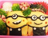キャラ弁♡オムライスでミニオンズ！簡単☆作り方15写真