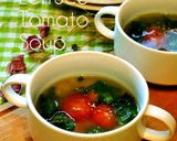 レタスの外葉でBLTスープ作り方6写真