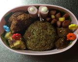 キャラ弁カレーパンマン作り方3写真