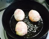 肉巻き卵作り方5写真