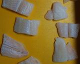 パンガシウス(バサ)挟み天の和風餡掛け☆作り方4写真