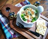 コンビーフとブロッコリーのココットカマン作り方6写真