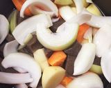 鶏肉じゃが作り方3写真