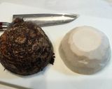 親芋とレンコンのそぼろあんかけ作り方1写真