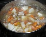 大根と豆腐の煮物作り方4写真