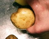 ﾄﾛ～ﾘﾁｰｽﾞのベイクドポテト(^^)作り方1写真