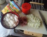 【簡単】電子レンジでパラパラ炒飯作り方1写真