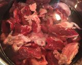圧力鍋deトロントロン♡牛スジ豆腐作り方1写真