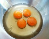 全卵４個でふわふわロールケーキ生地♪作り方3写真