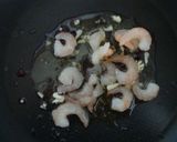 小エビのペペロンチーノ作り方2写真