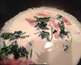 ツナとほうれん草とベーコンのクリームスパ作り方4写真