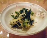 簡単美味☆春菊ともやしのナムル♪作り方8写真