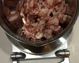 粗挽きひき肉がゴロゴロ＊ミートオムレツ作り方1写真