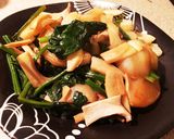 青菜*きのこ*かぶの秋炒め作り方6写真