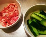 豚肉とザーサイの食べるスープ♪作り方2写真