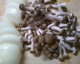 簡単！白菜と しめじ鶏むね肉のクリーム煮作り方1写真