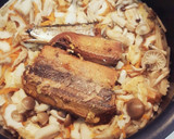 簡単☆さんまの蒲焼き缶で炊き込みご飯作り方8写真