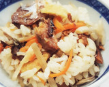 簡単☆さんまの蒲焼き缶で炊き込みご飯作り方9写真