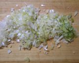 簡単！早い♪豆腐の中華風！挽き肉餡掛け作り方2写真