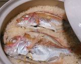 簡単美味しい！土鍋で鯛飯作り方6写真
