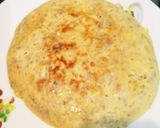 粗挽きひき肉がゴロゴロ＊ミートオムレツ作り方14写真