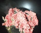 ヘルシー☆肉みそと発芽米のレタス包み作り方3写真