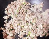 ヘルシー☆肉みそと発芽米のレタス包み作り方4写真