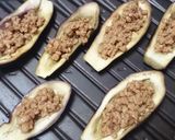 ナスと大豆のお肉のチーズ焼き♪作り方4写真