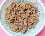 カフェ風♪甘辛大豆ミンチとアボカドの丼作り方1写真