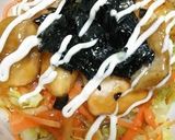 鮭の照り焼き丼作り方10写真