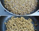 カフェ風♪甘辛大豆ミンチとアボカドの丼作り方7写真