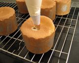 クリームたっぷり♪カップシフォン作り方9写真