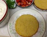 苺のデコレーションケーキ♡作り方1写真