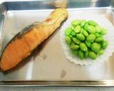 鮭と枝豆の☆簡単☆混ぜご飯作り方2写真