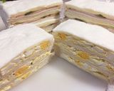 お弁当に♡ベッタリしない♡サンドイッチ♡作り方7写真